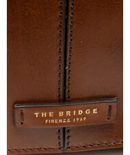 THE BRIDGE FAENTINA FAENTINA Mini poteau en cuir MARRON - Sacs pour Femme - 3