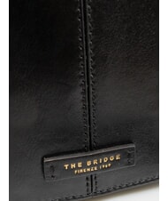 THE BRIDGE FAENTINA FAENTINA Mini poteau en cuir black Gold - Sacs pour Femme - 3