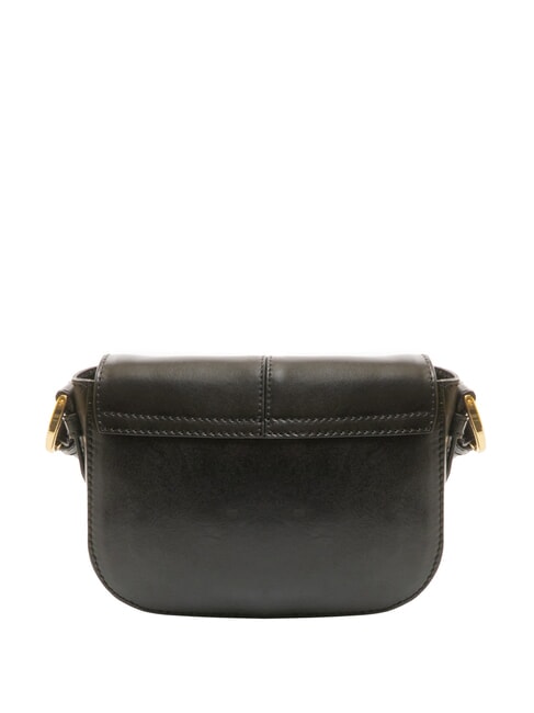 FAENTINA FAENTINA Mini poteau en cuir black Gold - Sacs pour Femme