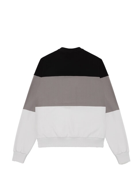 COMMUTE Sweat-shirt en coton noir/route/glace - Pulls molletonnés