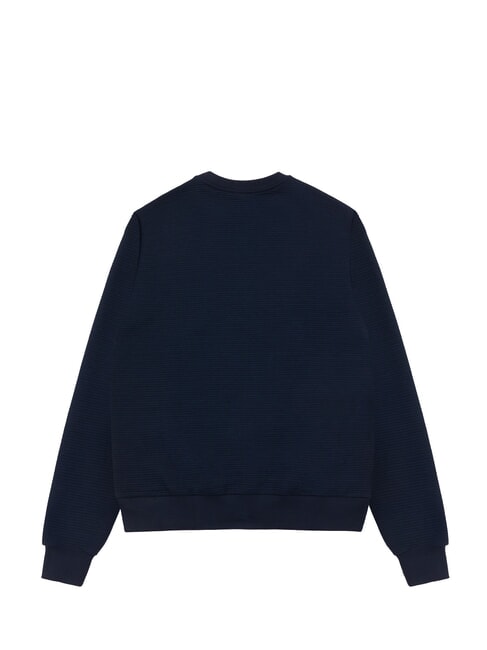 MAINSTREAM Sweat-shirt à col rond bleu marine - Pulls molletonnés