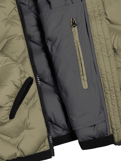 DASHED Doudoune &agrave; capuche volcan boueux - Doudounes homme