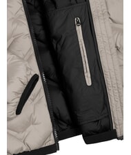 COLMAR DASHED Doudoune à capuche café crème/noir - Doudounes homme - 3