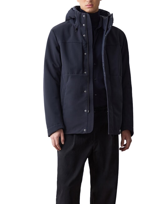 CITIZEN Veste imperm&eacute;able &agrave; capuche bleu marine - Vestes pour hommes