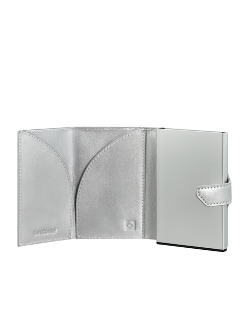 ALU FIT Portefeuille avec porte-cartes coulissant ARGENT - Portefeuilles Homme