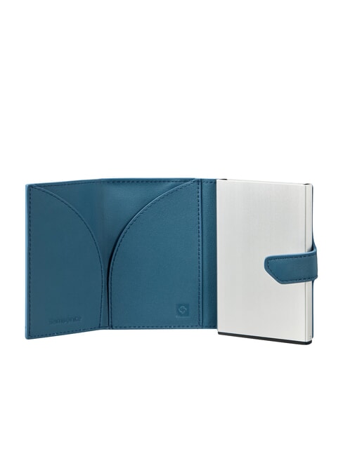 ALU FIT Portefeuille avec porte-cartes coulissant petrolblue - Portefeuilles Homme