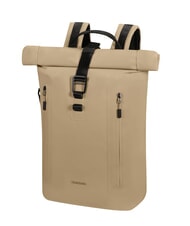 SAMSONITE COATIFY BIZ Sac à dos roll-top pour ordinateur portable 15,6" sable - Sacs à dos pour ordinateur portable - 2