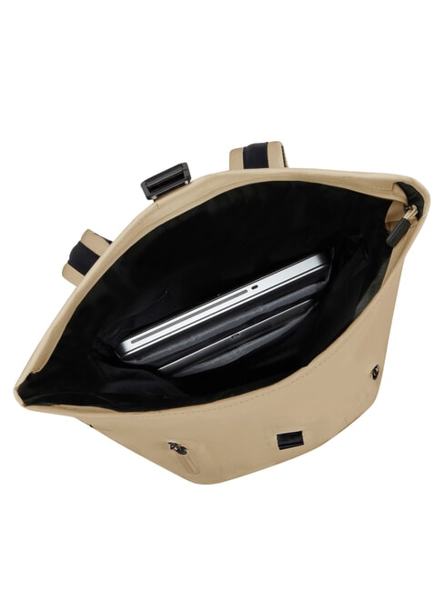 COATIFY BIZ Sac à dos roll-top pour ordinateur portable 15,6" sable - Sacs à dos pour ordinateur portable