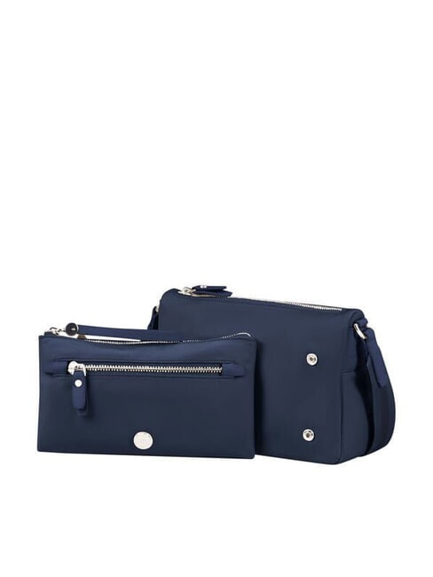 KARISSA EVO Sac à bandoulière avec pochette nuit bleue - Sacs pour Femme