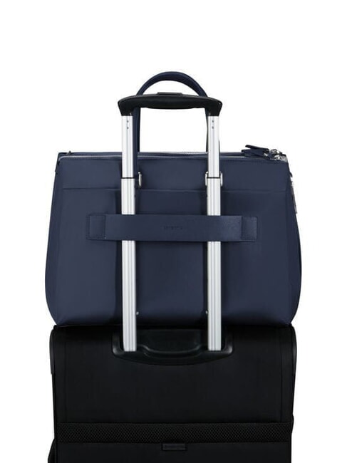 KARISSA EVO  Sac à main, avec bandoulière, support PC 14,1" nuit bleue - Porte Documents Travail