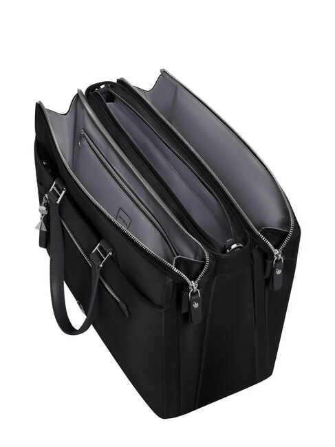 KARISSA EVO  Sac à main, avec bandoulière, support PC 14,1" NOIR - Porte Documents Travail