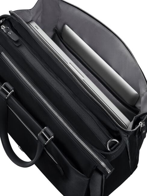 KARISSA EVO  Sac à main, avec bandoulière, support PC 14,1" NOIR - Porte Documents Travail