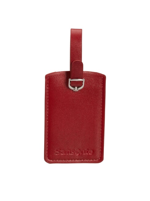  Badges nominatifs GLOBAL TRAVEL 2 ROUGE - Accessoires Voyage