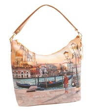 YNOT YESBAG Sac &agrave; bandouli&egrave;re Hobo Coucher de soleil &agrave; Venise - Sacs pour Femme - 2