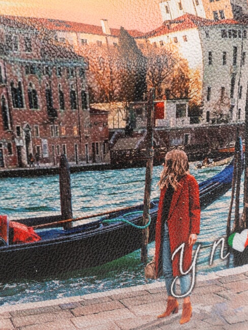 YESBAG Sac &agrave; bandouli&egrave;re Hobo Coucher de soleil &agrave; Venise - Sacs pour Femme