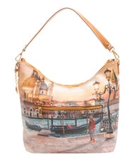 YNOT YESBAG Sac &agrave; bandouli&egrave;re Hobo Coucher de soleil &agrave; Venise - Sacs pour Femme - 4