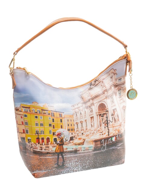 YESBAG Sac à bandoulière Hobo Rome arc-en-ciel - Sacs pour Femme