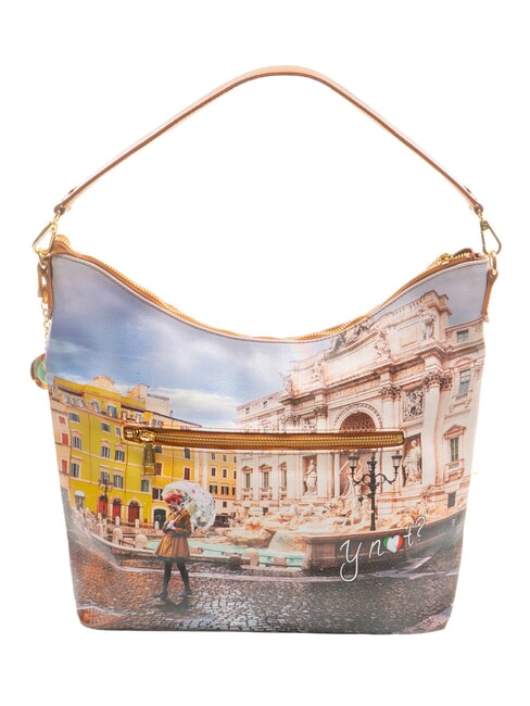YESBAG Sac à bandoulière Hobo Rome arc-en-ciel - Sacs pour Femme