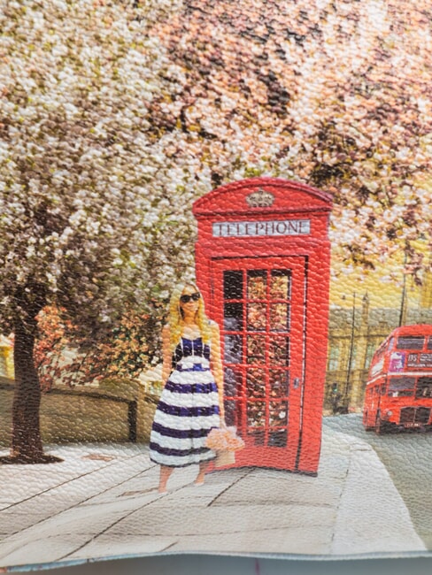 YESBAG Sac à bandoulière rosier anglais - Sacs pour Femme