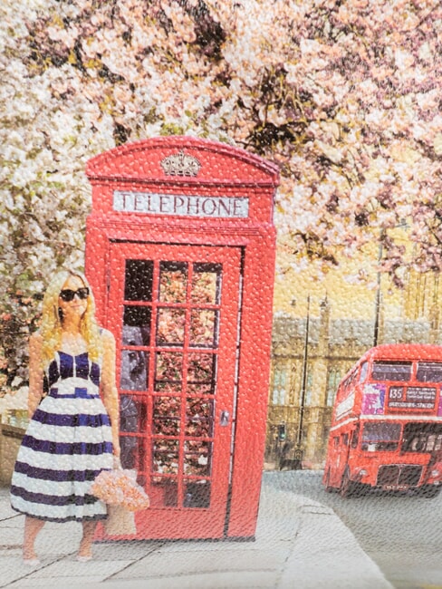 YESBAG  Grand sac à bandoulière rosier anglais - Sacs pour Femme