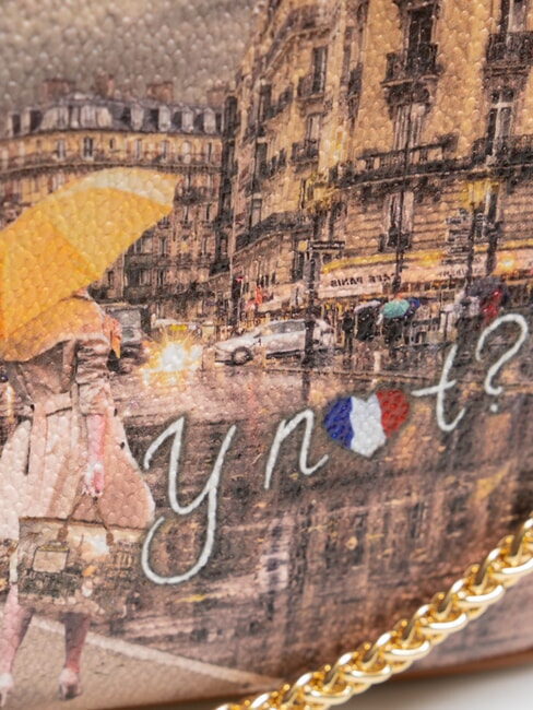 YESBAG Sac à bandoulière Métro parisien - Sacs pour Femme