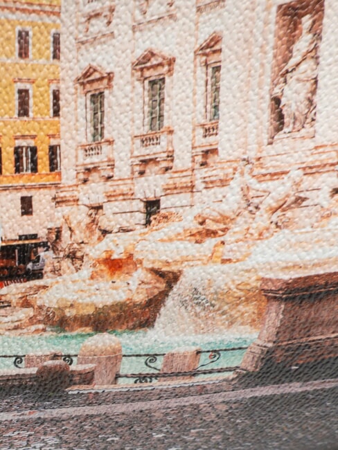 YESBAG Sac à bandoulière Rome arc-en-ciel - Sacs pour Femme