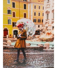 YNOT YESBAG Sac à provisions Rome arc-en-ciel - Sacs pour Femme - 3