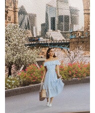 YNOT YESBAG Sac fourre-tout à bandoulière Londres Kate - Sacs pour Femme - 3