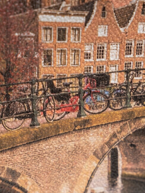 YESBAG Sac à bandoulière pour appareil photo rivière d'automne - Sacs pour Femme