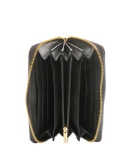 YNOT ROMANCE Portefeuille zipp&eacute; NOIR - Portefeuilles Femme - 2