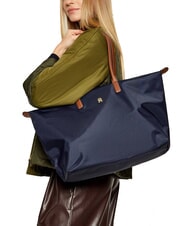 TOMMY HILFIGER POPETTE Maxi sac bandoulière bleu sidéral / noir - Sacs pour Femme - 5