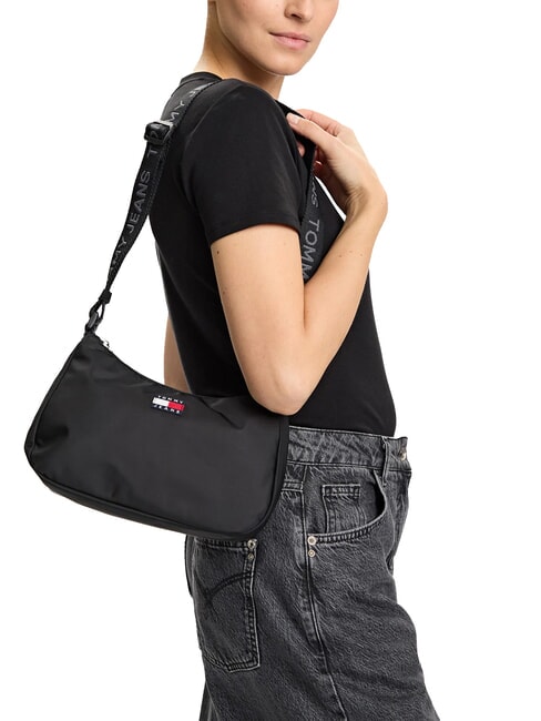TJW ESS DAILY Sac &agrave; bandouli&egrave;re le noir - Sacs pour Femme