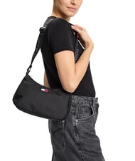 TOMMY HILFIGER TJW ESS DAILY Sac &agrave; bandouli&egrave;re le noir - Sacs pour Femme - 5