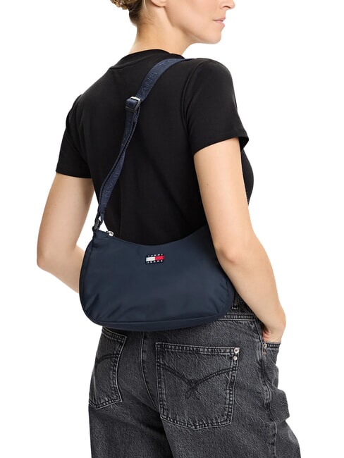 TJW ESS DAILY Sac à bandoulière marine nuit noire - Sacs pour Femme
