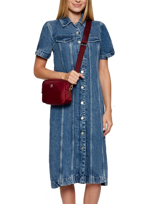 POPETTE Mini sac à bandoulière pour appareil photo rouge profond - Sacs pour Femme