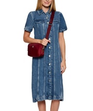 TOMMY HILFIGER POPETTE Mini sac à bandoulière pour appareil photo rouge profond - Sacs pour Femme - 5