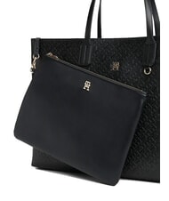 TOMMY HILFIGER TH ICON Maxi Shopper le noir - Sacs pour Femme - 3