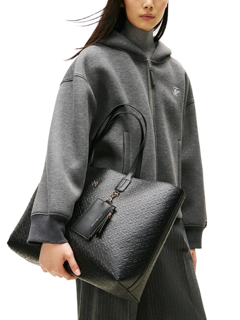 TH ICON Maxi Shopper le noir - Sacs pour Femme