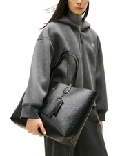 TOMMY HILFIGER TH ICON Maxi Shopper le noir - Sacs pour Femme - 5