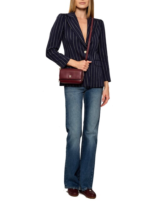 TH ICON Mini sac à bandoulière rouge profond - Sacs pour Femme