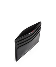 TOMMY HILFIGER TH CORP Porte-cartes en cuir le noir - Portefeuilles Homme - 3