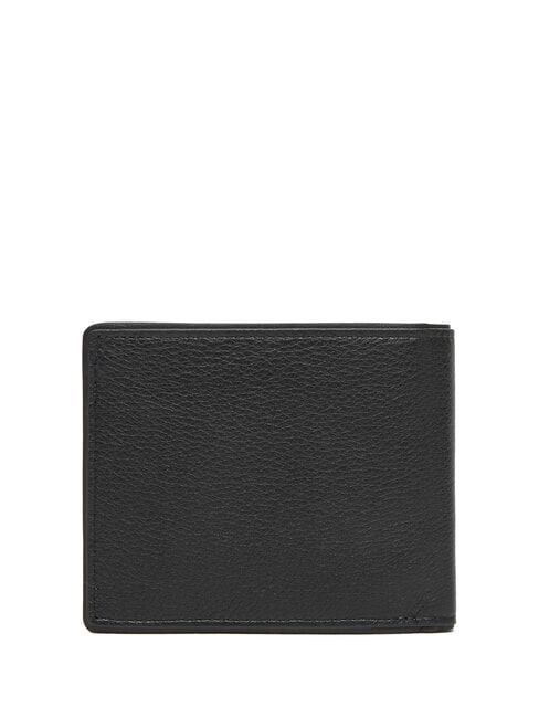 TH CORP Portefeuille en cuir le noir - Portefeuilles Homme