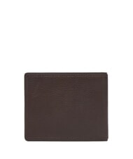 TOMMY HILFIGER TH CORP Portefeuille compact en cuir café en grains - Portefeuilles Homme - 3