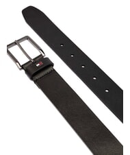 TOMMY HILFIGER OLIVER Ceinture en cuir fabriquée en Italie - Ceintures