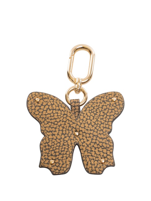 FARFALLA Porte-clés op naturel / rouge corail - Porte-clés