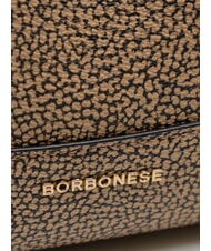 BORBONESE FRAME  Sac &agrave; bandouli&egrave;re op naturel / noir - Sacs pour Femme - 3