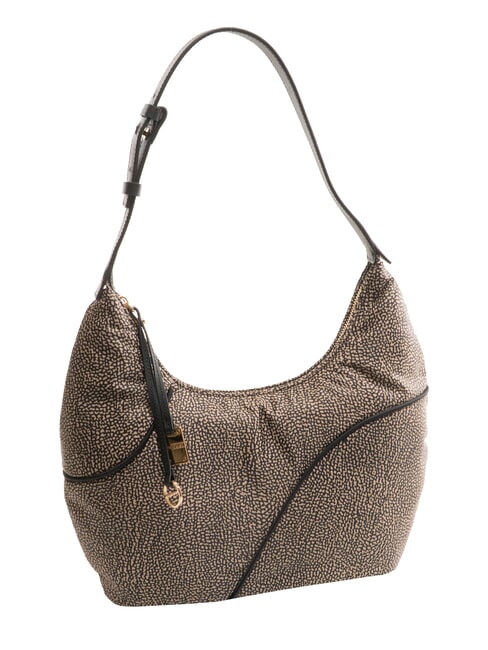 TENNIS  Sac bandoulière hobo OP / NATUREL / NOIR - Sacs pour Femme
