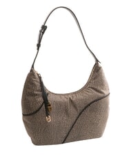 BORBONESE TENNIS  Sac bandoulière hobo OP / NATUREL / NOIR - Sacs pour Femme - 2