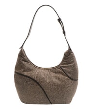 BORBONESE TENNIS  Sac bandoulière hobo OP / NATUREL / NOIR - Sacs pour Femme - 4