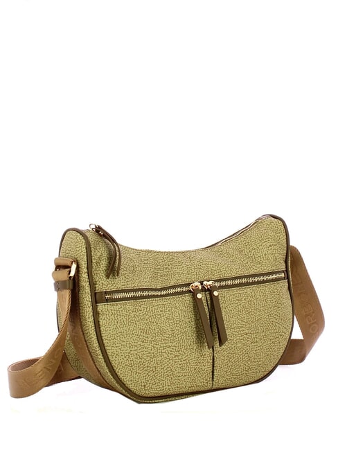 LUNA BAG M Flexos Zip p&eacute;trole vert - Sacs pour Femme